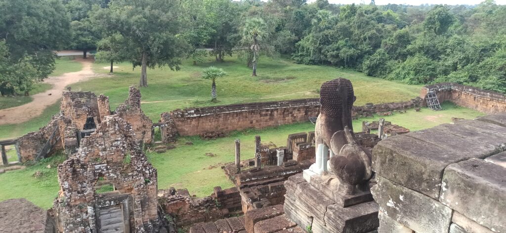 En el segundo día en Angkor