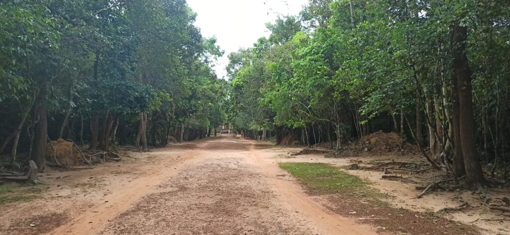 En el segundo día en Angkor