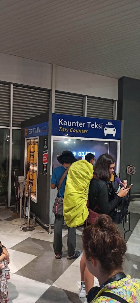 Taxis en el aeropuerto de Langkawi